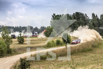 2021-07-16 - 11 Neuville Thierry (bel), Wydaeghe Martijn (bel), Hyundai Shell Mobis World Rally Team, Hyundai i20 Coupé WRC, action during the Rally Estonia, 7th round of the 2021 FIA WRC Championship from July 15 to 18 at Tartu, Tartu County in Estonia - Photo Nikos Katikis / DPPI - RALLY ESTONIA, 7TH ROUND OF THE 2021 FIA WRC CHAMPIONSHIP - RALLY - MOTORS