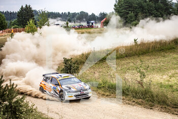 2021-07-16 - 28 Linnamae Georg (est), Korsia Volodymyr (ukr), ALM Motorsport, Volkswagen GTi, action during the Rally Estonia, 7th round of the 2021 FIA WRC Championship from July 15 to 18 at Tartu, Tartu County in Estonia - Photo Nikos Katikis / DPPI - RALLY ESTONIA, 7TH ROUND OF THE 2021 FIA WRC CHAMPIONSHIP - RALLY - MOTORS