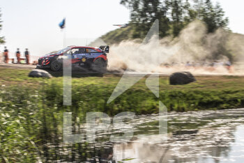 2021-07-18 - 11 Neuville Thierry (bel), Wydaeghe Martijn (bel), Hyundai Shell Mobis World Rally Team, Hyundai i20 Coupé WRC, action during the Rally Estonia, 7th round of the 2021 FIA WRC Championship from July 15 to 18 at Tartu, Tartu County in Estonia - Photo Nikos Katikis / DPPI - RALLY ESTONIA, 7TH ROUND OF THE 2021 FIA WRC CHAMPIONSHIP - RALLY - MOTORS
