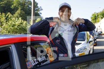 2021-07-23 - VEIBY Ole Christian (NOR), Hyundai i20 R5, Printsport, portrait during the 2021 FIA ERC Rally di Roma Capitale, 3rd round of the 2021 FIA European Rally Championship, from July 23 to 25, 2021 in Roma, Italy - Photo Grégory Lenormand / DPPI - 2021 FIA ERC RALLY DI ROMA CAPITALE, 3RD ROUND OF THE 2021 FIA EUROPEAN RALLY CHAMPIONSHIP - RALLY - MOTORS