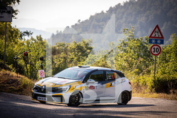 2021-07-23 - 71 Yigit ALPARSLAN Timur (TUR), (TUR), Renault Clio Rally5, action during the 2021 FIA ERC Rally di Roma Capitale, 3rd round of the 2021 FIA European Rally Championship, from July 23 to 25, 2021 in Roma, Italy - Photo Alexandre Guillaumot / DPPI - 2021 FIA ERC RALLY DI ROMA CAPITALE, 3RD ROUND OF THE 2021 FIA EUROPEAN RALLY CHAMPIONSHIP - RALLY - MOTORS