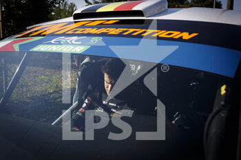 2021-07-23 - BARRAL Florian (FRA), Ford Fiesta Rally4, portrait during the 2021 FIA ERC Rally di Roma Capitale, 3rd round of the 2021 FIA European Rally Championship, from July 23 to 25, 2021 in Roma, Italy - Photo Grégory Lenormand / DPPI - 2021 FIA ERC RALLY DI ROMA CAPITALE, 3RD ROUND OF THE 2021 FIA EUROPEAN RALLY CHAMPIONSHIP - RALLY - MOTORS