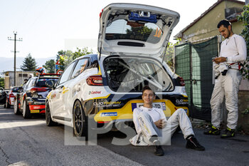 2021-07-23 - BERGOUNHE Bastien (FRA), Renault Clio Rally5, portrait during the 2021 FIA ERC Rally di Roma Capitale, 3rd round of the 2021 FIA European Rally Championship, from July 23 to 25, 2021 in Roma, Italy - Photo Grégory Lenormand / DPPI - 2021 FIA ERC RALLY DI ROMA CAPITALE, 3RD ROUND OF THE 2021 FIA EUROPEAN RALLY CHAMPIONSHIP - RALLY - MOTORS