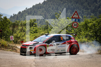 2021-07-23 - 20 during the 2021 FIA ERC Rally di Roma Capitale, 3rd round of the 2021 FIA European Rally Championship, from July 23 to 25, 2021 in Roma, Italy - Photo Alexandre Guillaumot / DPPI - 2021 FIA ERC RALLY DI ROMA CAPITALE, 3RD ROUND OF THE 2021 FIA EUROPEAN RALLY CHAMPIONSHIP - RALLY - MOTORS