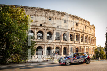 2021-07-23 - 10 Yoann BONATO (FRA), Benjamin BOULLOUD (FRA), Citroen C3 Rally2, CHL Sport Auto, action during the 2021 FIA ERC Rally di Roma Capitale, 3rd round of the 2021 FIA European Rally Championship, from July 23 to 25, 2021 in Roma, Italy - Photo Alexandre Guillaumot / DPPI - 2021 FIA ERC RALLY DI ROMA CAPITALE, 3RD ROUND OF THE 2021 FIA EUROPEAN RALLY CHAMPIONSHIP - RALLY - MOTORS