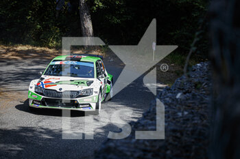 2021-07-24 - 02 Andreas MIKKELSEN (NOR), Ola FLOENE (NOR), Skoda Fabia Rally2 Evo, Toksport WRT, action during the 2021 FIA ERC Rally di Roma Capitale, 3rd round of the 2021 FIA European Rally Championship, from July 23 to 25, 2021 in Roma, Italy - Photo Grégory Lenormand / DPPI - 2021 FIA ERC RALLY DI ROMA CAPITALE, 3RD ROUND OF THE 2021 FIA EUROPEAN RALLY CHAMPIONSHIP - RALLY - MOTORS