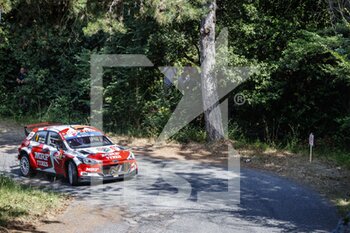 2021-07-24 - 06 Craig BREEN (IRL), Paul NAGLE (IRL), Hyundai i20 R5, Team MRF Tyres, action during the 2021 FIA ERC Rally di Roma Capitale, 3rd round of the 2021 FIA European Rally Championship, from July 23 to 25, 2021 in Roma, Italy - Photo Grégory Lenormand / DPPI - 2021 FIA ERC RALLY DI ROMA CAPITALE, 3RD ROUND OF THE 2021 FIA EUROPEAN RALLY CHAMPIONSHIP - RALLY - MOTORS