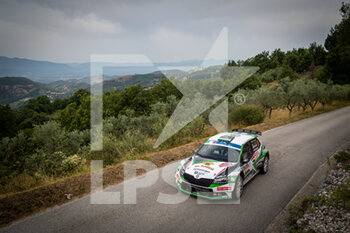 2021-07-25 - 09 Norbert HERCZIG (HUN), Ramon FERENCZ (HUN), Skoda Fabia Rally2 Evo, Skoda Rally Team Hungaria, action during the 2021 FIA ERC Rally di Roma Capitale, 3rd round of the 2021 FIA European Rally Championship, from July 23 to 25, 2021 in Roma, Italy - Photo Alexandre Guillaumot / DPPI - 2021 FIA ERC RALLY DI ROMA CAPITALE, 3RD ROUND OF THE 2021 FIA EUROPEAN RALLY CHAMPIONSHIP - RALLY - MOTORS