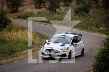 2021-07-25 - 39 Oscar SOLBERG (NOR), Dale FURNISS (GBR), Ford Fiesta Rally3, action during the 2021 FIA ERC Rally di Roma Capitale, 3rd round of the 2021 FIA European Rally Championship, from July 23 to 25, 2021 in Roma, Italy - Photo Grégory Lenormand / DPPI - 2021 FIA ERC RALLY DI ROMA CAPITALE, 3RD ROUND OF THE 2021 FIA EUROPEAN RALLY CHAMPIONSHIP - RALLY - MOTORS