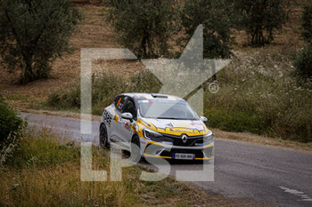 2021-07-25 - 58 Ghjuvanni ROSSI (FRA), Baptiste VOLPEI (FRA), Renault Clio Rally5, action during the 2021 FIA ERC Rally di Roma Capitale, 3rd round of the 2021 FIA European Rally Championship, from July 23 to 25, 2021 in Roma, Italy - Photo Grégory Lenormand / DPPI - 2021 FIA ERC RALLY DI ROMA CAPITALE, 3RD ROUND OF THE 2021 FIA EUROPEAN RALLY CHAMPIONSHIP - RALLY - MOTORS