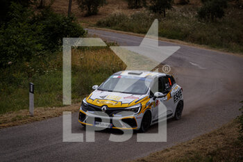2021-07-25 - 58 Ghjuvanni ROSSI (FRA), Baptiste VOLPEI (FRA), Renault Clio Rally5, action during the 2021 FIA ERC Rally di Roma Capitale, 3rd round of the 2021 FIA European Rally Championship, from July 23 to 25, 2021 in Roma, Italy - Photo Grégory Lenormand / DPPI - 2021 FIA ERC RALLY DI ROMA CAPITALE, 3RD ROUND OF THE 2021 FIA EUROPEAN RALLY CHAMPIONSHIP - RALLY - MOTORS