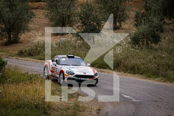 2021-07-25 - 47 Roberto GOBBIN (ITA), Alessandro CERVI (ITA), Abath 124 Rally, action during the 2021 FIA ERC Rally di Roma Capitale, 3rd round of the 2021 FIA European Rally Championship, from July 23 to 25, 2021 in Roma, Italy - Photo Grégory Lenormand / DPPI - 2021 FIA ERC RALLY DI ROMA CAPITALE, 3RD ROUND OF THE 2021 FIA EUROPEAN RALLY CHAMPIONSHIP - RALLY - MOTORS