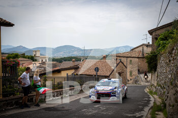 2021-07-25 - 10 Yoann BONATO (FRA), Benjamin BOULLOUD (FRA), Citroen C3 Rally2, CHL Sport Auto, action during the 2021 FIA ERC Rally di Roma Capitale, 3rd round of the 2021 FIA European Rally Championship, from July 23 to 25, 2021 in Roma, Italy - Photo Alexandre Guillaumot / DPPI - 2021 FIA ERC RALLY DI ROMA CAPITALE, 3RD ROUND OF THE 2021 FIA EUROPEAN RALLY CHAMPIONSHIP - RALLY - MOTORS
