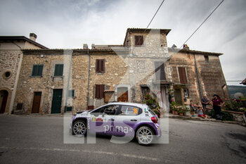 2021-07-25 - 36 Rachele SOMASCHINI (ITA), Nicola ARENA (ITA), Citroen C3 Rally2, action during the 2021 FIA ERC Rally di Roma Capitale, 3rd round of the 2021 FIA European Rally Championship, from July 23 to 25, 2021 in Roma, Italy - Photo Alexandre Guillaumot / DPPI - 2021 FIA ERC RALLY DI ROMA CAPITALE, 3RD ROUND OF THE 2021 FIA EUROPEAN RALLY CHAMPIONSHIP - RALLY - MOTORS