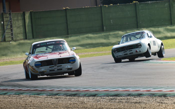 2018-09-15 - In uscita dalla rivazza, con la ruota interna sollevata - ALFA REVIVAL CUP IMOLA - HISTORIC - MOTORS