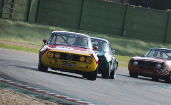 2018-09-15 - Scalini Luigi guida il gruppo di Giulia - ALFA REVIVAL CUP IMOLA - HISTORIC - MOTORS