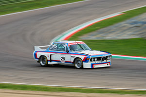 2018-10-27 - Christian TRABER su BMW 3.0 CSL - IMOLA CLASSIC 2018 - HISTORIC - MOTORS