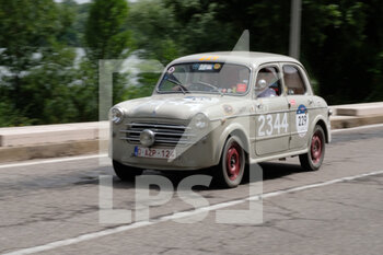 2021-06-19 - Fiat 1100/103 Berlina guided by Stephan Gords in the suburbs of Mantua during 1000 Miglia. - MILLE MIGLIA 2021 - HISTORIC - MOTORS