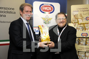 2020-01-18 - Giovanni Copioli (presidente FMI) Remo Gobbi (patron snack Pata) - MOTOR BIKE EXPO - SUPERBIKE - MOTORS
