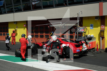 2020-07-19 - Ferrari 488 GT3 (71) - AF Corse - Giorgio Roda / Alessio Rovera / Antonio Fuoco - GT3 PRO - CAMPIONATO ITALIANO GT - GRAND TOURISM - MOTORS