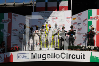 2020-07-19 - Il podio finale della gara - CAMPIONATO ITALIANO GT - GRAND TOURISM - MOTORS