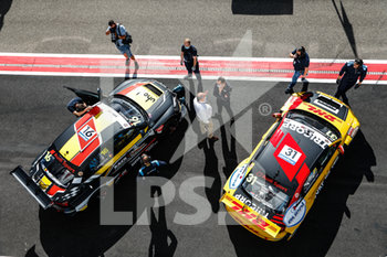 2020-09-11 - 16 Magnus Gilles (bel), Comtoyou Racing, Audi LMS, 31 Coronel Tom (ned), Comtoyou DHL Team Audi Sport, Audi LMS, during the 2020 FIA WTCR Race of Belgium, 1st round of the 2020 FIA World Touring Car Cup, on the Circuit Zolder, from September 11 to 13, 2020 in Zolder, Belgium - Photo Fr - FIA WORLD TOURING CAR CUP 2020 - BELGIO - GRAND TOURISM - MOTORS