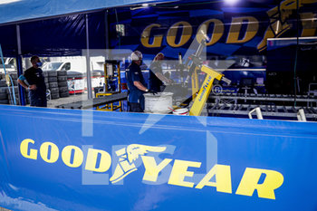 2020-09-11 - Goodyear tyre, pneu, during the 2020 FIA WTCR Race of Belgium, 1st round of the 2020 FIA World Touring Car Cup, on the Circuit Zolder, from September 11 to 13, 2020 in Zolder, Belgium - Photo Paulo Maria / DPPI - FIA WORLD TOURING CAR CUP 2020 - BELGIO - GRAND TOURISM - MOTORS