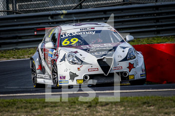 2020-09-11 - 69 Vernay Jean-Karl (fra), Team Mulsanne, Alfa Giulietta TCR, action during the 2020 FIA WTCR Race of Belgium, 1st round of the 2020 FIA World Touring Car Cup, on the Circuit Zolder, from September 11 to 13, 2020 in Zolder, Belgium - Photo Paulo Maria / DPPI - FIA WORLD TOURING CAR CUP 2020 - BELGIO - GRAND TOURISM - MOTORS