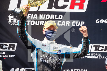 2020-09-11 - Ehrlacher Yann (fra), Cyan Performance Lynk and Co, Lynk and Co 03 TCR, portrait , podium, depart, during the 2020 FIA WTCR Race of Belgium, 1st round of the 2020 FIA World Touring Car Cup, on the Circuit Zolder, from September 11 to 13, 2020 in Zolder, Belgium - Photo Fr.d.ric Le Floc'h / DPPI - FIA WORLD TOURING CAR CUP 2020 - BELGIO - GRAND TOURISM - MOTORS