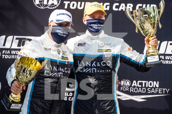 2020-09-11 - Muller Yvan (fra), Cyan Performance Lynk and Co, Lynk and Co 03 TCR, portrait , Ehrlacher Yann (fra), Cyan Performance Lynk and Co, Lynk and Co 03 TCR, portrait , podium, depart, during the 2020 FIA WTCR Race of Belgium, 1st round of the 2020 FIA World Touring Car Cup, on the Circuit Zolder, from September 11 to 13, 2020 in Zolder, Belgium - Photo Fr - FIA WORLD TOURING CAR CUP 2020 - BELGIO - GRAND TOURISM - MOTORS