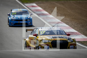 2020-09-11 - 17 Berthon Nathanael (fra), Comtoyou DHL Team Audi Sport, Audi LMS, action Race 2 during the 2020 FIA WTCR Race of Belgium, 1st round of the 2020 FIA World Touring Car Cup, on the Circuit Zolder, from September 11 to 13, 2020 in Zolder, Belgium - Photo Paulo Maria / DPPI - FIA WORLD TOURING CAR CUP 2020 - BELGIO - GRAND TOURISM - MOTORS