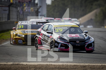 2020-09-11 - 29 Girolami Nestor (arg), ALL-INKL.DE Munnich Motorsport, Honda Civic TCR, action Race 2 during the 2020 FIA WTCR Race of Belgium, 1st round of the 2020 FIA World Touring Car Cup, on the Circuit Zolder, from September 11 to 13, 2020 in Zolder, Belgium - Photo Paulo Maria / DPPI - FIA WORLD TOURING CAR CUP 2020 - BELGIO - GRAND TOURISM - MOTORS