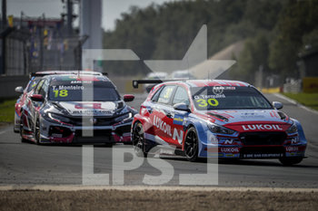 2020-09-11 - 30 Tarquini Gabriele (ita), BRC Hyundai N LUKOIL Squadra Corse, Hyundai i30 N TCR, action Race 2 during the 2020 FIA WTCR Race of Belgium, 1st round of the 2020 FIA World Touring Car Cup, on the Circuit Zolder, from September 11 to 13, 2020 in Zolder, Belgium - Photo Paulo Maria / DPPI - FIA WORLD TOURING CAR CUP 2020 - BELGIO - GRAND TOURISM - MOTORS