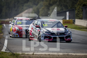 2020-09-11 - 18 Monteiro Tiago (prt), ALL-INKL.DE Munnich Motorsport, Honda Civic TCR, action Race 2 during the 2020 FIA WTCR Race of Belgium, 1st round of the 2020 FIA World Touring Car Cup, on the Circuit Zolder, from September 11 to 13, 2020 in Zolder, Belgium - Photo Paulo Maria / DPPI - FIA WORLD TOURING CAR CUP 2020 - BELGIO - GRAND TOURISM - MOTORS