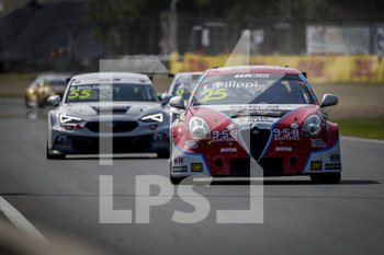 2020-09-11 - 25 Filipi Luca (ita), Team Mulsanne, Alfa Romeo Giulietta TCR, action Race 2 during the 2020 FIA WTCR Race of Belgium, 1st round of the 2020 FIA World Touring Car Cup, on the Circuit Zolder, from September 11 to 13, 2020 in Zolder, Belgium - Photo Paulo Maria / DPPI - FIA WORLD TOURING CAR CUP 2020 - BELGIO - GRAND TOURISM - MOTORS
