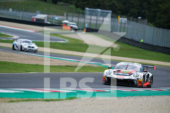 2020-10-02 - Porsche 911 GT3 R (91) - Dinamic Motorsport - Marco Cassarà / Alex De Giacomi - GT3 AM - CAMPIONATO ITALIANO GT 2020 - VENERDì - GRAND TOURISM - MOTORS