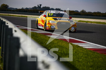 2020-10-10 - 17 Berthon Nathanael (fra), Comtoyou DHL Team Audi Sport, Audi LMS, action during the 2020 FIA WTCR Race of Slovakia, 3rd round of the 2020 FIA World Touring Car Cup, on the Automotodrom Slovakia Ring, from October 9 to 11, 2020 in Orechova Poton, Slovakia - Photo Florent Gooden / DPPI - 2020 FIA WTCR RACE OF SLOVAKIA, 3RD ROUND OF THE WORLD TOURING CAR CUP - GRAND TOURISM - MOTORS