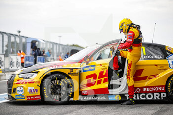 2020-10-10 - Coronel Tom (ned), Comtoyou DHL Team Audi Sport, Audi LMS, portrait during the 2020 FIA WTCR Race of Slovakia, 3rd round of the 2020 FIA World Touring Car Cup, on the Automotodrom Slovakia Ring, from October 9 to 11, 2020 in Orechova Poton, Slovakia - Photo Florent Gooden / DPPI - 2020 FIA WTCR RACE OF SLOVAKIA, 3RD ROUND OF THE WORLD TOURING CAR CUP - GRAND TOURISM - MOTORS