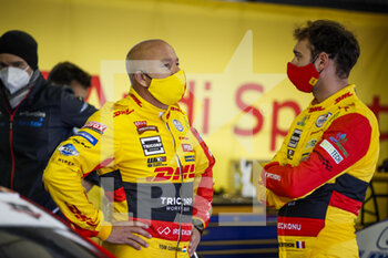 2020-10-10 - Coronel Tom (ned), Comtoyou DHL Team Audi Sport, Audi LMS, Berthon Nathanael (fra), Comtoyou DHL Team Audi Sport, Audi LMS, portrait during the 2020 FIA WTCR Race of Slovakia, 3rd round of the 2020 FIA World Touring Car Cup, on the Automotodrom Slovakia Ring, from October 9 to 11, 2020 in Orechova Poton, Slovakia - Photo Florent Gooden / DPPI - 2020 FIA WTCR RACE OF SLOVAKIA, 3RD ROUND OF THE WORLD TOURING CAR CUP - GRAND TOURISM - MOTORS