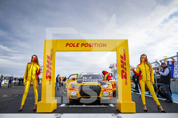 2020-10-11 - 17 Berthon Nathanael (fra), Comtoyou DHL Team Audi Sport, Audi LMS, DHL Pole Position during the 2020 FIA WTCR Race of Slovakia, 3rd round of the 2020 FIA World Touring Car Cup, on the Automotodrom Slovakia Ring, from October 9 to 11, 2020 in Orechova Poton, Slovakia - Photo Florent Gooden / DPPI - WTCR RACE OF SLOVAKIA, 3RD ROUND OF THE 2020 FIA WORLD TOURING CAR CUP - SUNDAY - GRAND TOURISM - MOTORS