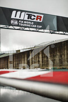 2020-10-16 - Hungaroring track, piste, ambient during the 2020 FIA WTCR Race of Hungary, 4th round of the 2020 FIA World Touring Car Cup, on the Hungaroring, from October 16 to 18, 2020 in Mogyor.d, near Budapest, Hungary - Photo Xavi Bonilla / DPPI - 2020 FIA WTCR RACE OF HUNGARY, 4TH ROUND OF THE 2020 FIA WORLD TOURING CAR CUP - GRAND TOURISM - MOTORS