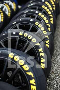 2020-10-16 - Good year tyre, pneu, during the 2020 FIA WTCR Race of Hungary, 4th round of the 2020 FIA World Touring Car Cup, on the Hungaroring, from October 16 to 18, 2020 in Mogyor.d, near Budapest, Hungary - Photo Xavi Bonilla / DPPI - 2020 FIA WTCR RACE OF HUNGARY, 4TH ROUND OF THE 2020 FIA WORLD TOURING CAR CUP - GRAND TOURISM - MOTORS