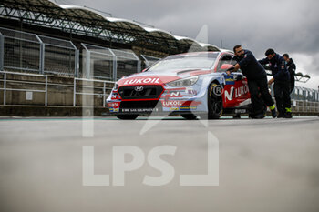 2020-10-16 - 01 Michelisz Norbert (hun), BRC Hyundai N LUKOIL Squadra Corse, Hyundai i30 N TCR, during the 2020 FIA WTCR Race of Hungary, 4th round of the 2020 FIA World Touring Car Cup, on the Hungaroring, from October 16 to 18, 2020 in Mogyor.d, near Budapest, Hungary - Photo Xavi Bonilla / DPPI - 2020 FIA WTCR RACE OF HUNGARY, 4TH ROUND OF THE 2020 FIA WORLD TOURING CAR CUP - GRAND TOURISM - MOTORS