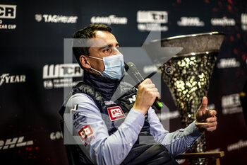 2020-10-16 - Michelisz Norbert (hun), BRC Hyundai N LUKOIL Squadra Corse, Hyundai i30 N TCR, portrait, Press Conference during the 2020 FIA WTCR Race of Hungary, 4th round of the 2020 FIA World Touring Car Cup, on the Hungaroring, from October 16 to 18, 2020 in Mogyor.d, Budapest, Hungary - Photo Paulo Maria / DPPI - 2020 FIA WTCR RACE OF HUNGARY, 4TH ROUND OF THE 2020 FIA WORLD TOURING CAR CUP - GRAND TOURISM - MOTORS
