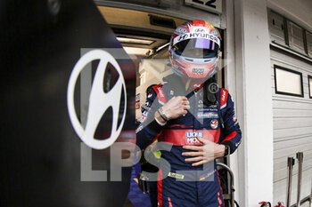 2020-10-17 - ENGSTLER Luca (deu), Engstler Hyundai N Liqui Moly Racing Team, Hyundai i30 N TCR, portrait during the 2020 FIA WTCR Race of Hungary, 4th round of the 2020 FIA World Touring Car Cup, on the Hungaroring, from October 16 to 18, 2020 in Mogyor.d, Budapest, Hungary - Photo Paulo Maria / DPPI - 2020 WTCR RACE OF HUNGARY, 4TH ROUND OF THE 2020 FIA WORLD TOURING CAR CUP - SATURDAY - GRAND TOURISM - MOTORS