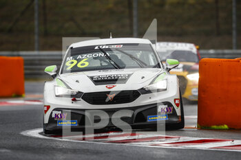 2020-10-17 - 96 AZCONA Mikel (esp), Zengo Motorsport, Cupra Leon Competicion TCR, action during the 2020 FIA WTCR Race of Hungary, 4th round of the 2020 FIA World Touring Car Cup, on the Hungaroring, from October 16 to 18, 2020 in Mogyor.d, near Budapest, Hungary - Photo Xavi Bonilla / DPPI - 2020 WTCR RACE OF HUNGARY, 4TH ROUND OF THE 2020 FIA WORLD TOURING CAR CUP - SATURDAY - GRAND TOURISM - MOTORS