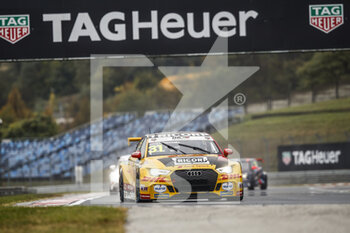 2020-10-17 - 31 CORONEL Tom (ned), Comtoyou DHL Team Audi Sport, Audi LMS, action during the 2020 FIA WTCR Race of Hungary, 4th round of the 2020 FIA World Touring Car Cup, on the Hungaroring, from October 16 to 18, 2020 in Mogyor.d, near Budapest, Hungary - Photo Xavi Bonilla / DPPI - 2020 WTCR RACE OF HUNGARY, 4TH ROUND OF THE 2020 FIA WORLD TOURING CAR CUP - SATURDAY - GRAND TOURISM - MOTORS