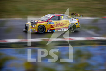 2020-10-17 - 17 BERTHON Nathanael (fra), Comtoyou DHL Team Audi Sport, Audi LMS, action during the 2020 FIA WTCR Race of Hungary, 4th round of the 2020 FIA World Touring Car Cup, on the Hungaroring, from October 16 to 18, 2020 in Mogyor.d, Budapest, Hungary - Photo Paulo Maria / DPPI - 2020 WTCR RACE OF HUNGARY, 4TH ROUND OF THE 2020 FIA WORLD TOURING CAR CUP - SATURDAY - GRAND TOURISM - MOTORS
