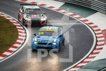 2020-10-17 - 68 EHRLACHER Yann (fra), Cyan Performance Lynk and Co, Lynk and Co 03 TCR, action and 86 GUERRIERI Esteban (arg), ALL-INKL.DE Munnich Motorsport, Honda Civic TCR, action during the 2020 FIA WTCR Race of Hungary, 4th round of the 2020 FIA World Touring Car Cup, on the Hungaroring, from October 16 to 18, 2020 in Mogyor.d, near Budapest, Hungary - Photo Xavi Bonilla / DPPI - 2020 WTCR RACE OF HUNGARY, 4TH ROUND OF THE 2020 FIA WORLD TOURING CAR CUP - SATURDAY - GRAND TOURISM - MOTORS
