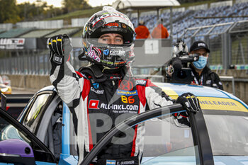 2020-10-18 - GUERRIERI Esteban (arg), ALL-INKL.DE Munnich Motorsport, Honda Civic TCR, portrait RACE 1 during the 2020 FIA WTCR Race of Hungary, 4th round of the 2020 FIA World Touring Car Cup, on the Hungaroring, from October 16 to 18, 2020 in Mogyor.d, Budapest, Hungary - Photo Paulo Maria / DPPI - 2020 FIA WTCR RACE OF HUNGARY, 4TH ROUND OF THE 2020 WORLD TOURING CAR CUP - SUNDAY - GRAND TOURISM - MOTORS